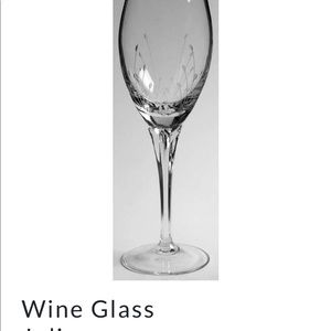 6 Beautiful Gotham Crystal Jolie Wine Glasses